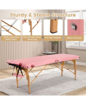 Portable Adjustable Facial Spa Bed with Carry Case