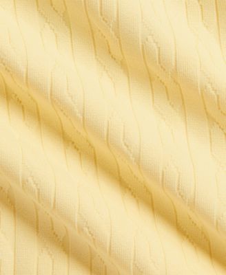 Baby Girls' Mini-Cable Jacquard One-Piece Swimsuit