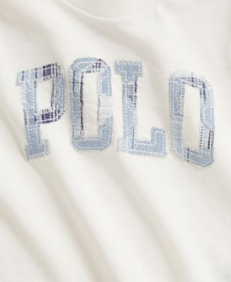 Baby Boys' Logo Crewneck T-Shirt and Chambray Cargo Shorts, 2-Piece Set