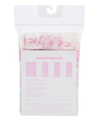 Girls' 4-14 Cotton Bikini Underwear, 6-Pack