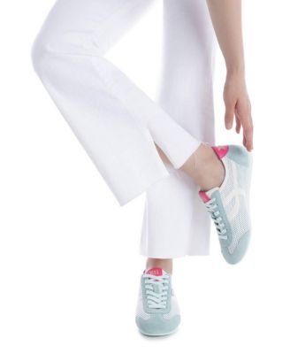 Women's Mesh Lace-Up Sneakers