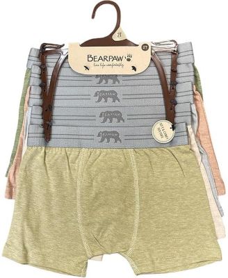 Toddler Boys 5-Pack Cotton Boxer Briefs