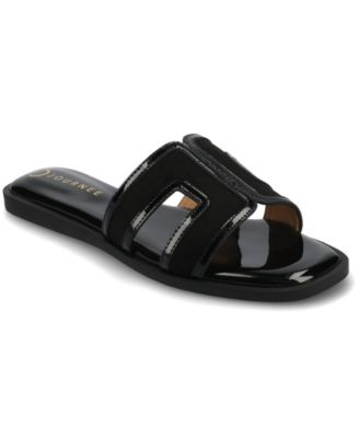 Womens Primah "H" Band Medium and Wide Width Slip On Flat Sandals