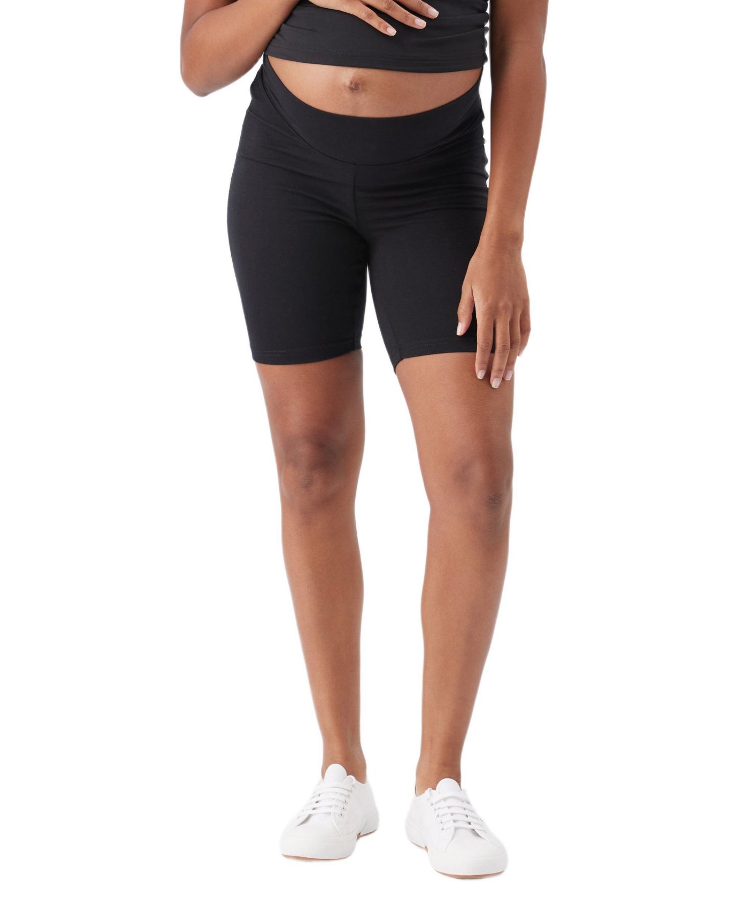 Женские шорты Ripe Maternity Maternity Ripe Organic Cotton Bike Shorts, цвет: Чёрный — фото 3