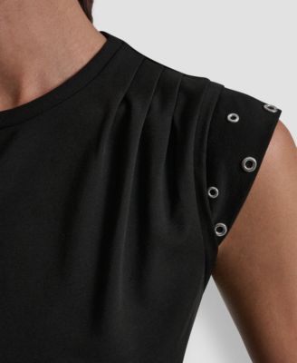 Women's Stud-Detail Sleeveless Top
