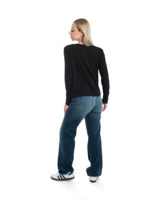 Women's Long Sleeve with Asymmetrical Hem Tee