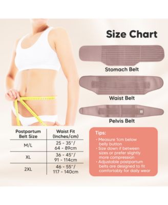 Maternity Revive 3 in 1 Postpartum Belly Band Wrap, Post Partum Recovery, Postpartum Waist Binder Shapewear