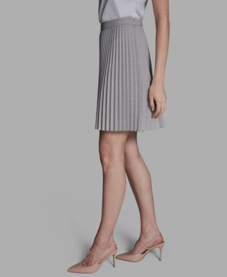 Women's Pleated Pull-On Mini Skirt