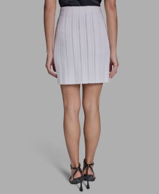 Women's Pull-On Mini Sweater Skirt