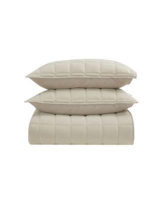 Clarice Textured 3-Pc. Quilt Set, Full/Queen