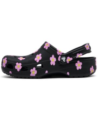 Little Girls Flowers Classic Clogs from Finish Line