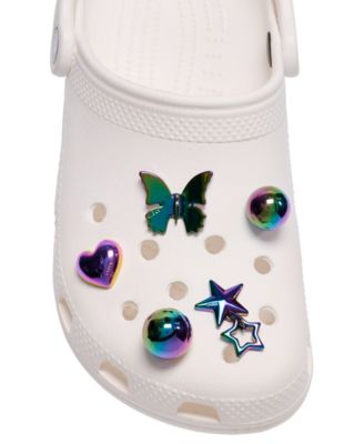 Jibbitz Iridescent Meta Charms 5-Pack from Finish Line