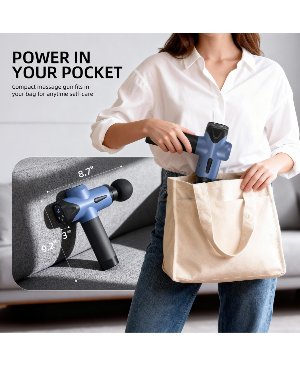 Sugift Portable All-In-One Heated Foot Bubble Spa Bath Motorized Massager-Gray