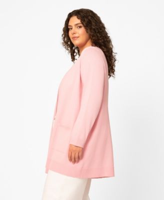 Plus Size  Open-Front Cardigan Sweater