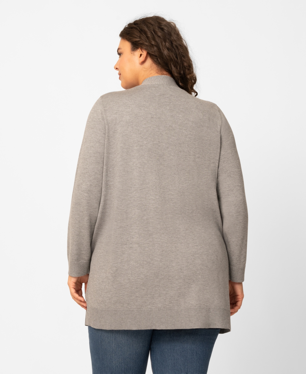 Melissa Paige Plus Open-Front Cardigan Sweater, Exclusively at Macy's