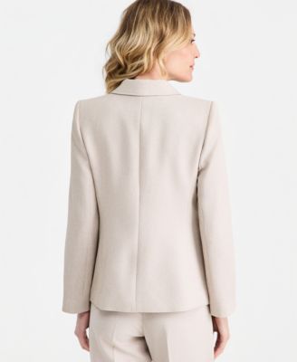 Women's Peak Lapel One-Button Blazer