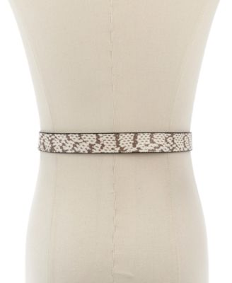 Printed Snake Belt