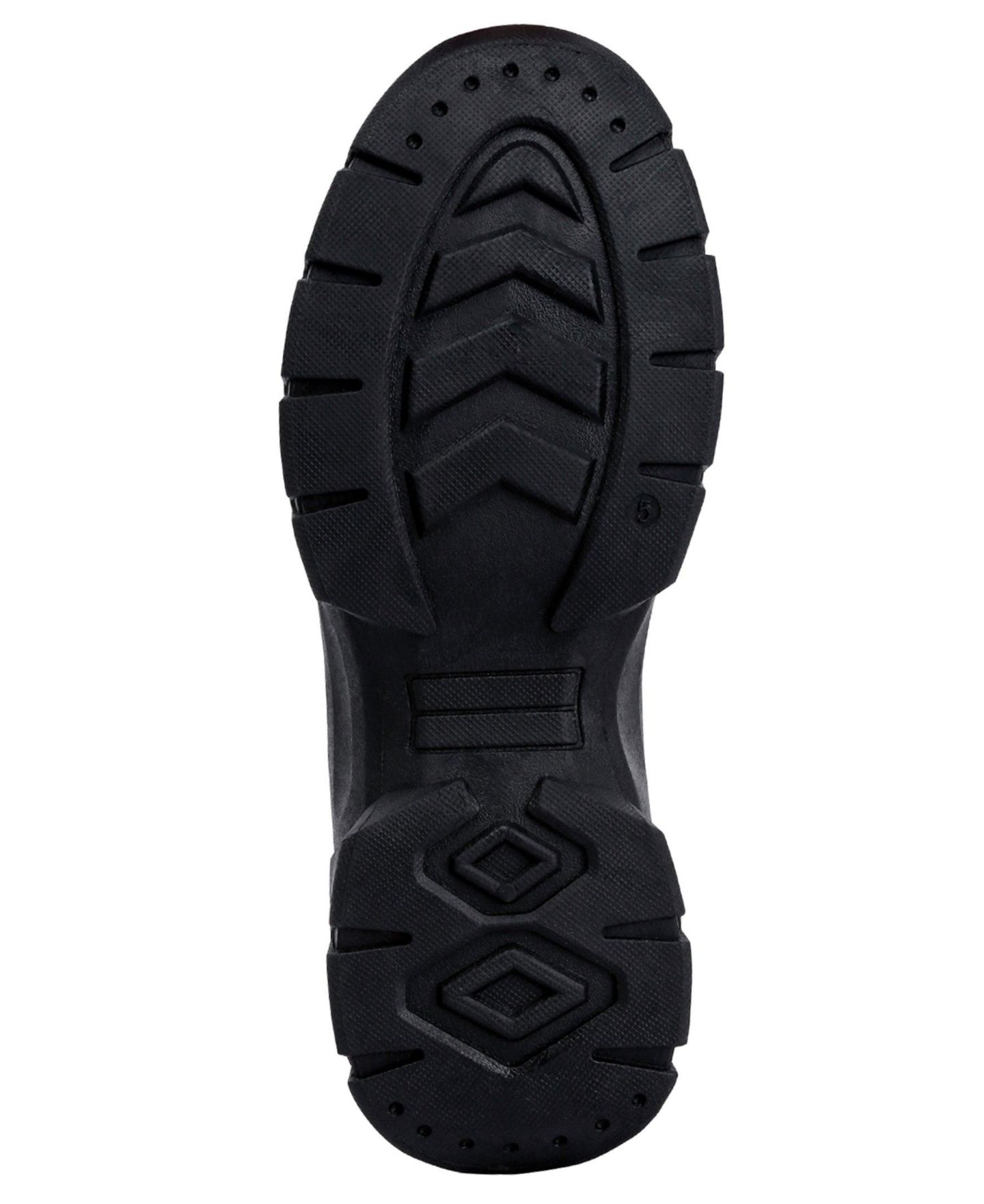 Женские ботинки London Rag Roxane Chunky Lace Up, цвет: Чёрная искусственная кожа — фото 7