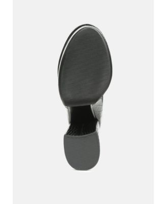 Womens Bumpy Platform Bootie