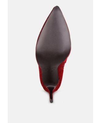 Women's Tigerlily Knitted Stiletto Long Boots