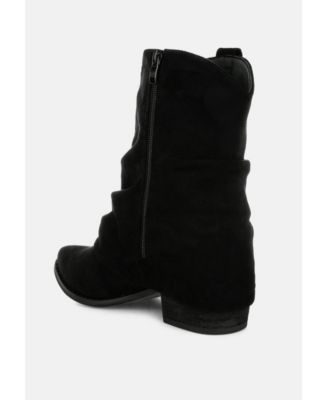 Womens Bronco Slouchy Calf Boots