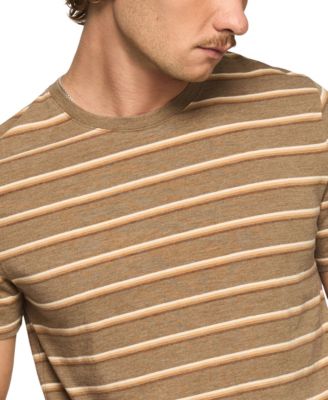 Men's Venice Burnout Stripe Crew Neck T-Shirt