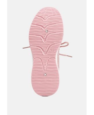 Women's elizha stud embellished lace up sneakers