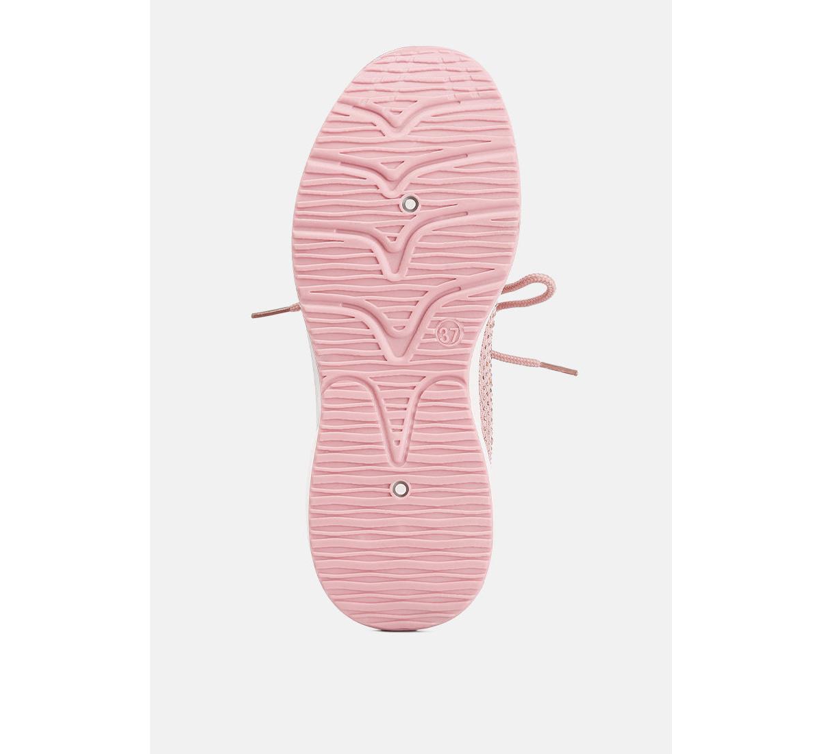 Women's elizha stud embellished lace up sneakers