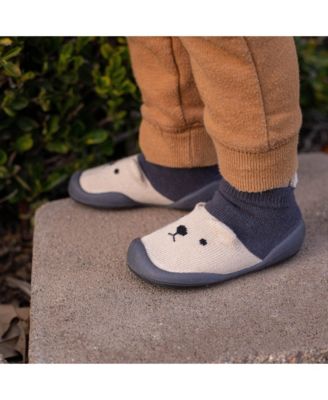 Baby Boy First Walk Sock Shoes Little Cub