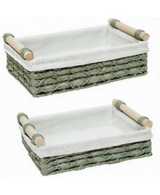 Handmade Paper Rope Storage Baskets