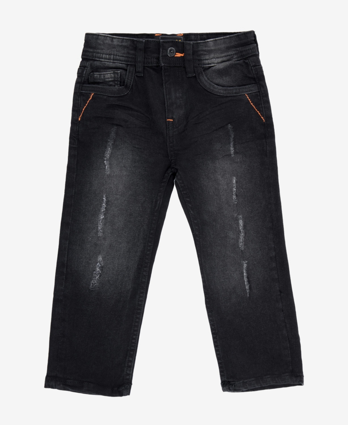 Raw X Toddler Boys Distressed Jeans 2T-4T - Jet black 90015