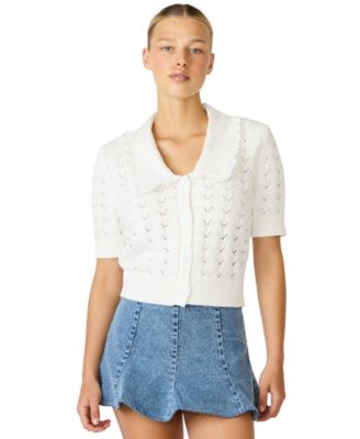 Women’s Pilgrim Collar V-Neck Cardigan