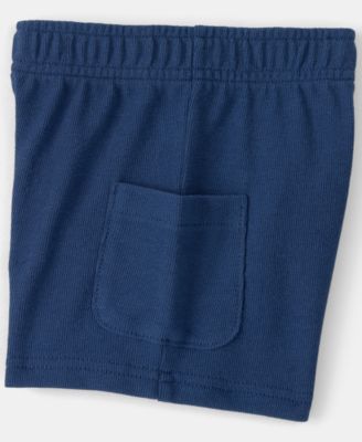 Boys' Toddler 2T-5T Car Collared Top and Shorts, 2-Piece Set