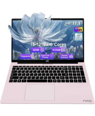 17.3" IPS FHD-Laptop Intel 6 Cores i3-1215U 32GB RAM 512GB SSD 4.4GHz