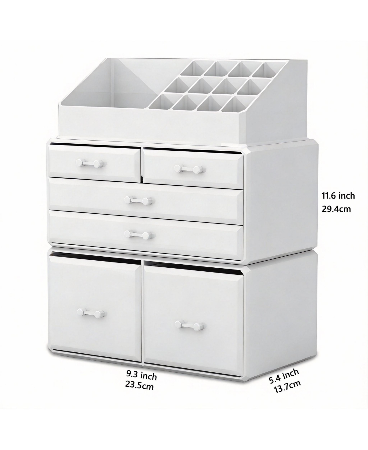 Yigii 6-Drawer Makeup Organizer with 16