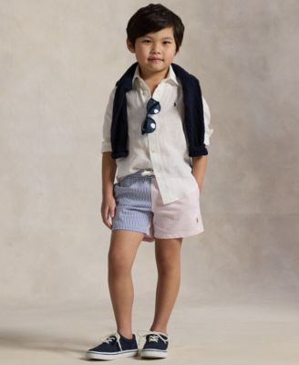 Boys 2-7 Linen Shirt