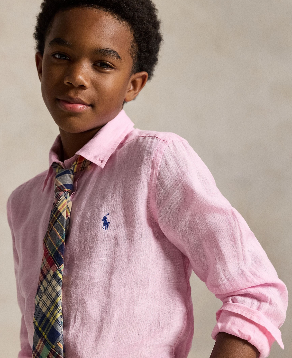 Polo Ralph Lauren Big Boys Linen Shirt