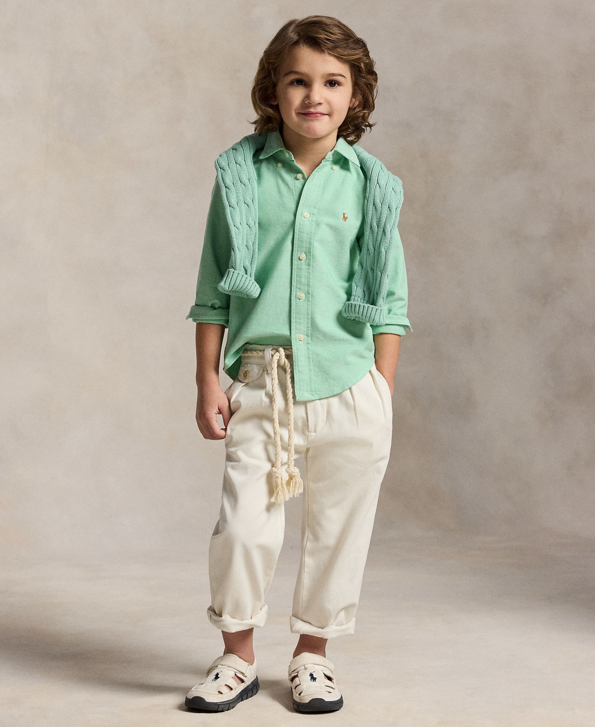 Polo Ralph Lauren Boys' 2-7 The Iconic Oxford Shirt