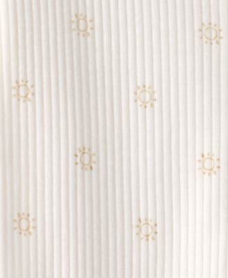 Baby Boys' or Girls' Sunshine Two-Way Zip One-Piece Pajama