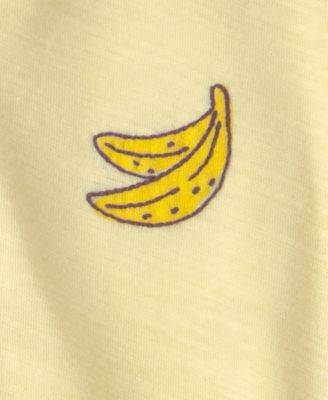 Baby Boys' Banana Top and Shorts, 2-Piece Set