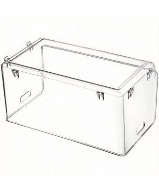 2 Pack Stackable Clear Storage Bins for Kitchen &amp Home