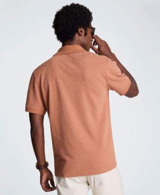 Men's Short-Sleeve Point Collar T-Shirt