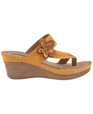 Women's Taryn Floral Wedge Sandals