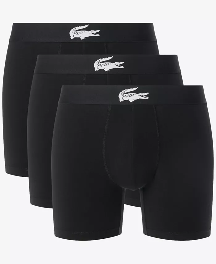 Men's Regular-Fit Boxer Briefs, 3-Pack