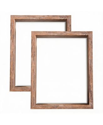 Shadow Box Frame: Magnetic Door, Linen Back, Durable Wood