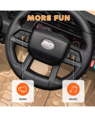 12V Kids Electric Ride On Truck with Music and Lights