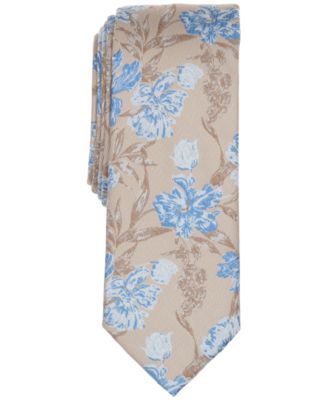 Men's Brolin Floral Skinny Tie