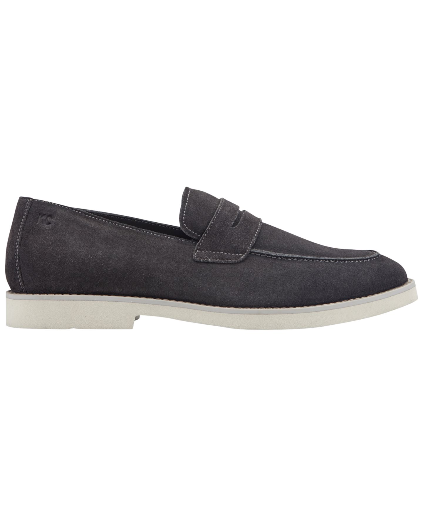 Мужские туфли Kenneth Cole New York Savon Casual Slip-On, цвет: Угольный замшевый — фото 2