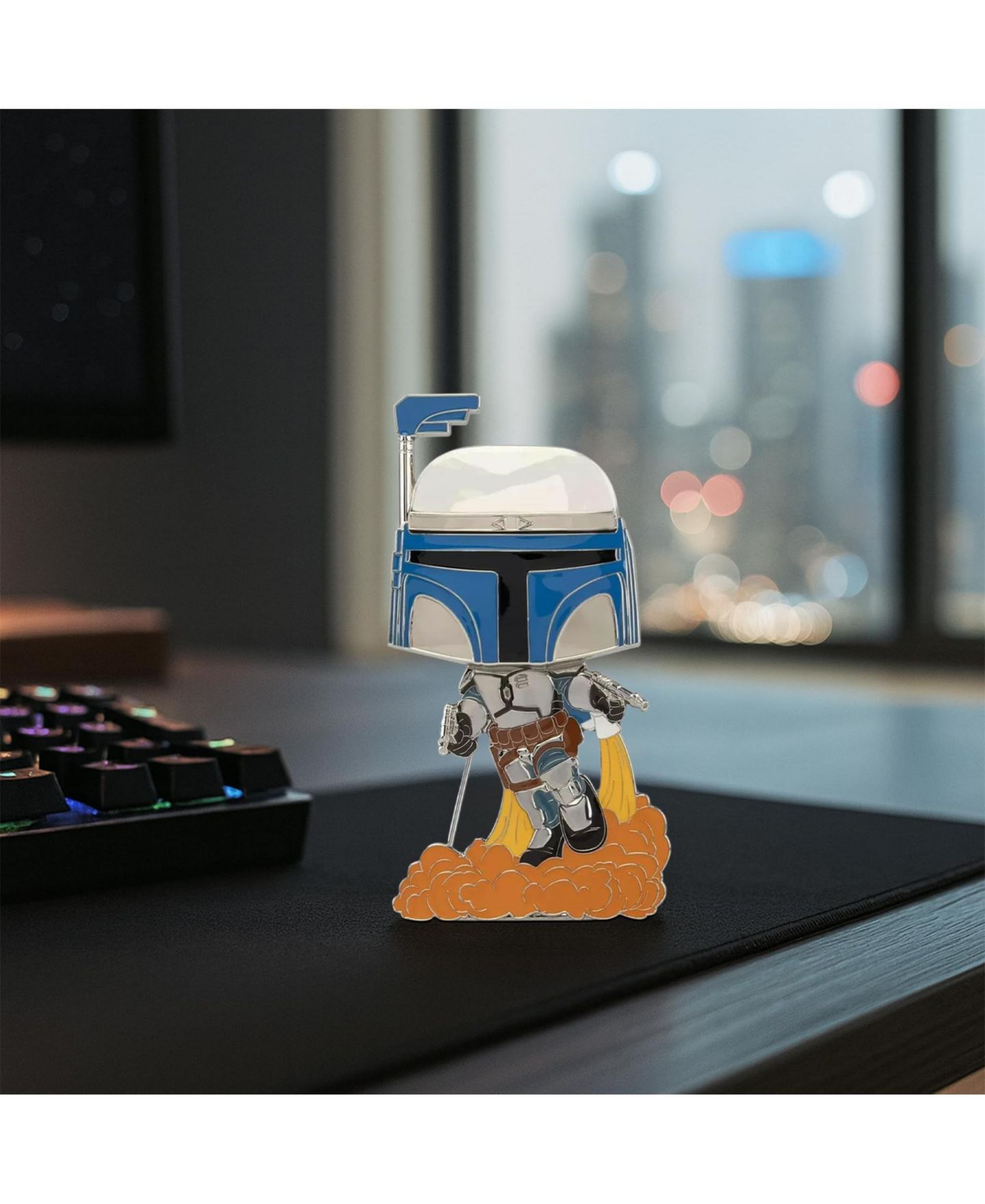 Детские фигурки Funko Star Wars Jango Fett 3 Inch Pop Pin, Ages 6+ — фото 2