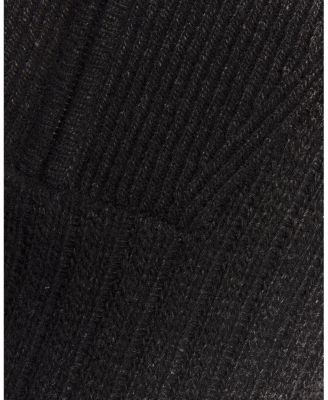 Men's Ribbed Half Zip Sweater